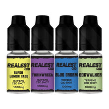 Load image into Gallery viewer, Realest CBD 1000mg Terpene Infused CBD Booster Shot 10ml (BUY 1 GET 1 FREE) E-liquids Realest CBD 
