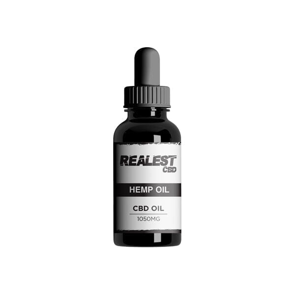 Realest CBD 1050mg CBD Hemp Oil - 30ml (BUY 1 GET 1 FREE) CBD Products Realest CBD 