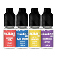Load image into Gallery viewer, Realest CBD 1500mg Terpene Infused CBG Booster Shot 10ml (BUY 1 GET 1 FREE) E-liquids Realest CBD 
