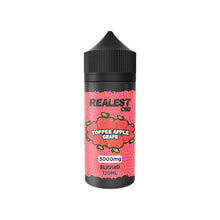 Load image into Gallery viewer, Realest CBD 3000mg Broad Spectrum CBD E-Liquid 120ml (BUY 1 GET 1 FREE) E-liquids Realest CBD Toffee Apple Grape 
