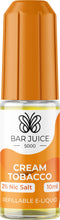 Load image into Gallery viewer, Bar Juice - Nic Salt - Cream Tobacco
