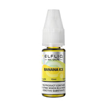 Load image into Gallery viewer, Elf Bar ELFLIQ - Nic Salt - Banana Ice
