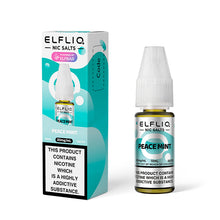Load image into Gallery viewer, Elf Bar ELFLIQ - Nic Salt - Peace Mint

