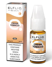 Load image into Gallery viewer, Elf Bar ELFLIQ - Nic Salt - Cream Tobacco
