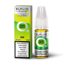Load image into Gallery viewer, Elf Bar ELFLIQ - Nic Salt - Sour Apple
