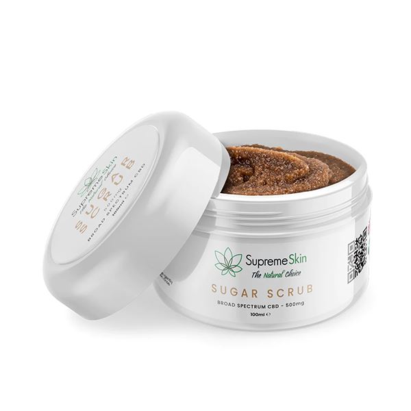 Supreme CBD 500mg Sugar Scrub - 100ml CBD Products Supreme CBD 