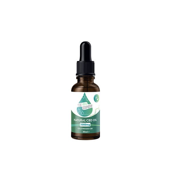 The CBD Expert 3000mg Cold Pressed CBD Oil - 30ml CBD Products The CBD Expert 