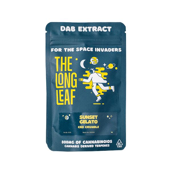 The Long Leaf 800mg Full-Spectrum CBD Dab Extracts - 1g (BUY 1 GET 1 FREE) CBD Products The Long Leaf Sunset Gelato 