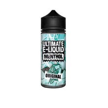 Load image into Gallery viewer, Ultimate E-liquid Menthol by Ultimate Puff 100ml Shortfill 0mg (70VG/30PG) E-liquids Ultimate E-liquid 
