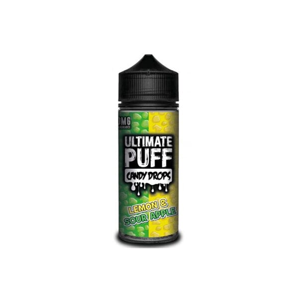 Ultimate Puff Candy Drops 0mg 100ml Shortfill (70VG/30PG) E-liquids Ultimate Puff Lemon & Sour Apple 