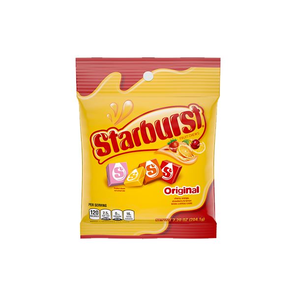 USA Starburst Share Bags General Starburst Starburst Originals - 204g Single Pack 