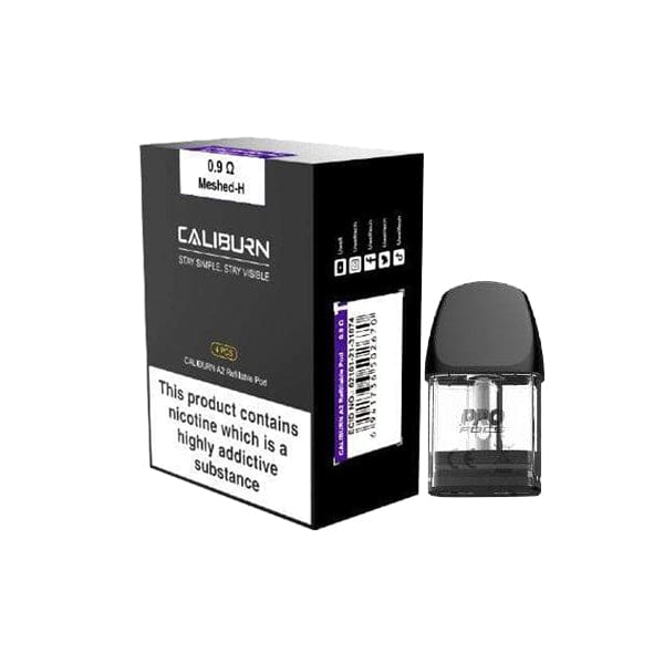 Uwell Caliburn A2 Replacement Pods 2ml Coils Uwell 0.9Ω 