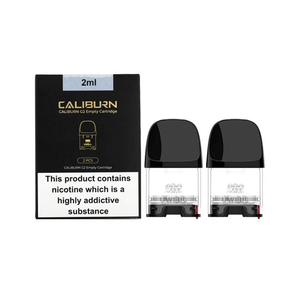 Uwell Caliburn G2 Replacement Pod Cartridge 2PCS 2ml (No Coils Included) Coils Uwell 