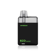 Load image into Gallery viewer, Vaporesso Eco Nano 16W Pod Vape Kit Vape Kits Vaporesso Midnight Black 

