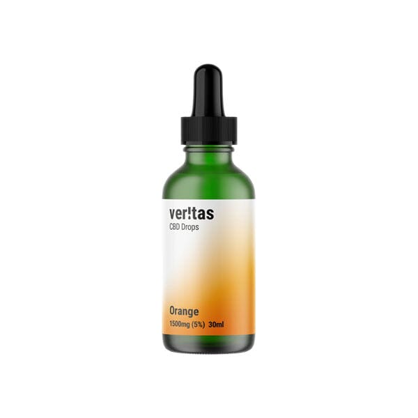 Veritas 1500mg CBD Orange Drops - 30ml CBD Products Veritas 