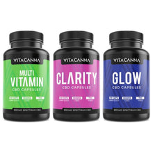 Load image into Gallery viewer, Vita Canna 1000mg Broad Spectrum CBD Vegan Capsules - 50 Caps CBD Products Vita Canna 
