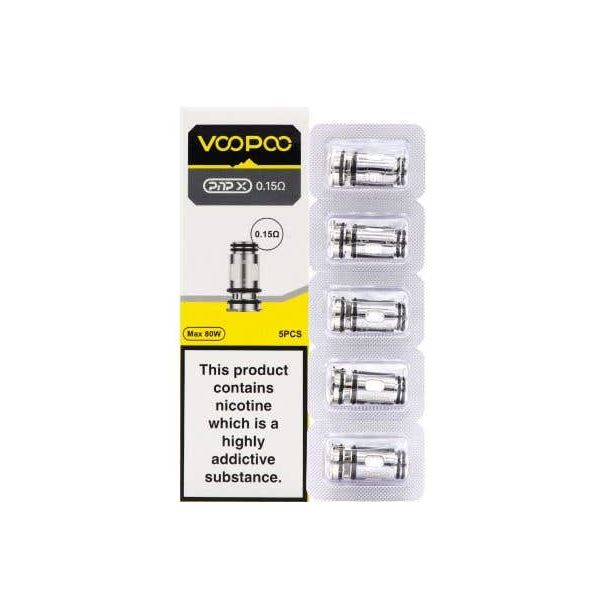 VooPoo PnP X Replacement Coils (0.15Ohm/0.2Ohm/0.3Ohm/0.6Ohm) Coils Voopoo 0.15Ohm 