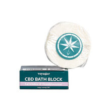 Load image into Gallery viewer, Voyager 100mg CBD Lavender &amp; Frankincense Bath Block - 100g CBD Products Voyager 
