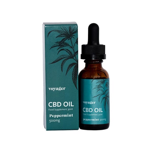 Voyager 500mg CBD Peppermint Oil - 30ml CBD Products Voyager 