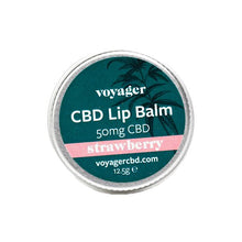 Load image into Gallery viewer, Voyager 50mg CBD Nourish and Protect Lip Balm - 12.5g CBD Products Voyager 
