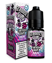 Load image into Gallery viewer, Doozy Vape - Seriously Salty Fuisionz - Fantasia Grape
