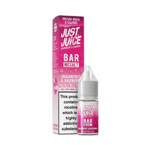 Load image into Gallery viewer, Just Juice Bar Range - Nic Salt - Dragonfruit &amp; Raspberry

