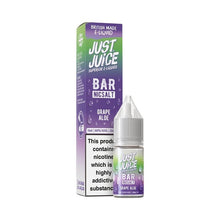 Load image into Gallery viewer, Just Juice Bar Range - Nic Salt - Grape Aloe
