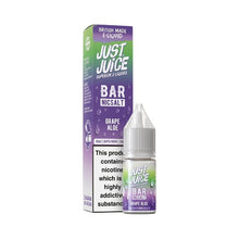 Load image into Gallery viewer, Just Juice Bar Range - Nic Salt - Grape Aloe
