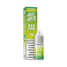 Load image into Gallery viewer, Just Juice Bar Range - Nic Salt - Lemon &amp; Lime
