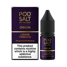 Load image into Gallery viewer, Pod Salt Origin - Nic Salt - Liquor Tobacco
