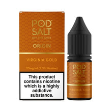 Load image into Gallery viewer, Pod Salt Origin - Nic Salt - Virginia Gold
