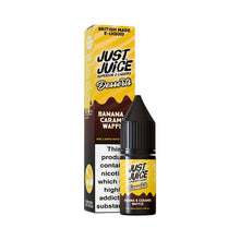 Load image into Gallery viewer, Just Juice Desserts - Nic Salt - Banana &amp; Caramel Waffle
