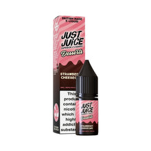 Load image into Gallery viewer, Just Juice Desserts - Nic Salt - Strawberry Cheesecake
