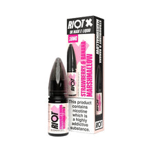 Load image into Gallery viewer, Riot - Nic Salt - X - Strawberry &amp; Banana Marshmallow
