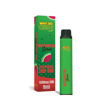 Load image into Gallery viewer, Why So CBD? 1500mg CBD Broad Spectrum Disposable Vape - 8ml CBD Products Why So CBD Watermelon Splash 
