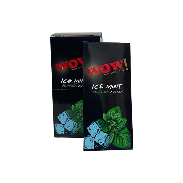 Wow Ice Mint Flavour Cards Infusions Pack of 20 Smoking Products Wow 