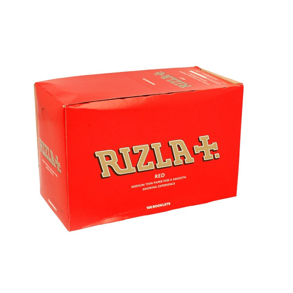 100 Red Regular Rizla Rolling Papers Smoking Products Rizla 