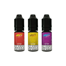 Load image into Gallery viewer, 10mg Nasty Salts 10ml Nic Salts (50VG/50PG) E-liquids Nasty Juice 
