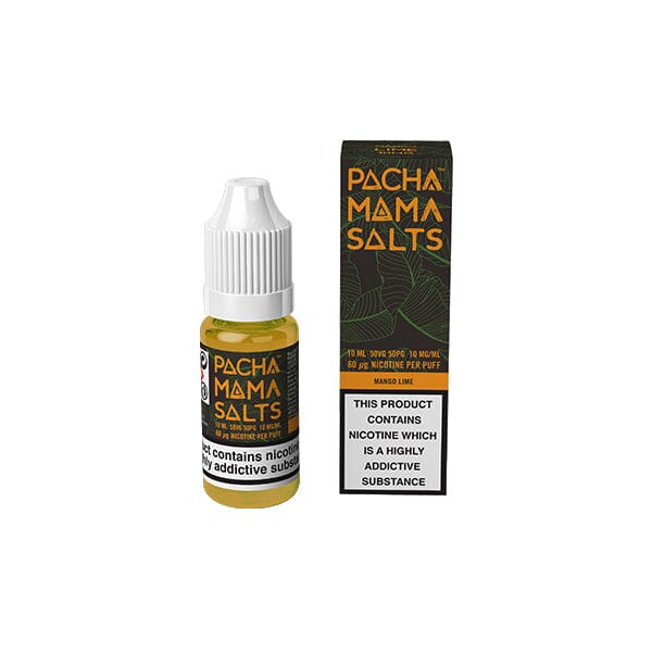 10mg Pacha Mama By Charlie's Chalk Dust Salts 10ml Nic Salt (50VG/50PG) E-liquids Charlie's Chalk Dust Mango Lime 