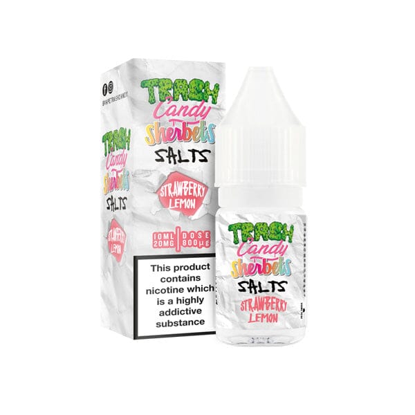 10mg Trash Candy Salts 10ml Nic Salts (50VG/50PG) E-liquids Trash Candy Strawberry Lemon Sherbet 