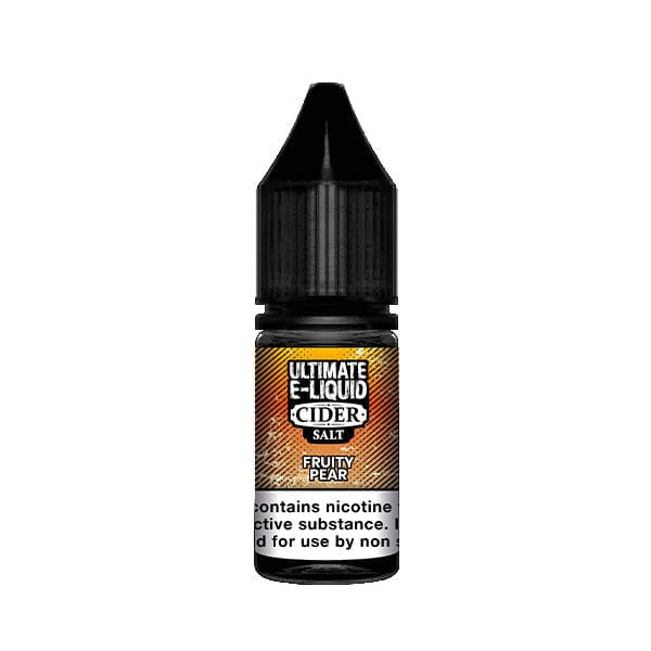 10mg Ultimate E-Liquid Cider Salts 10ml Nic Salts (50VG/50PG) E-liquids Ultimate E-liquid Fruity Pear 