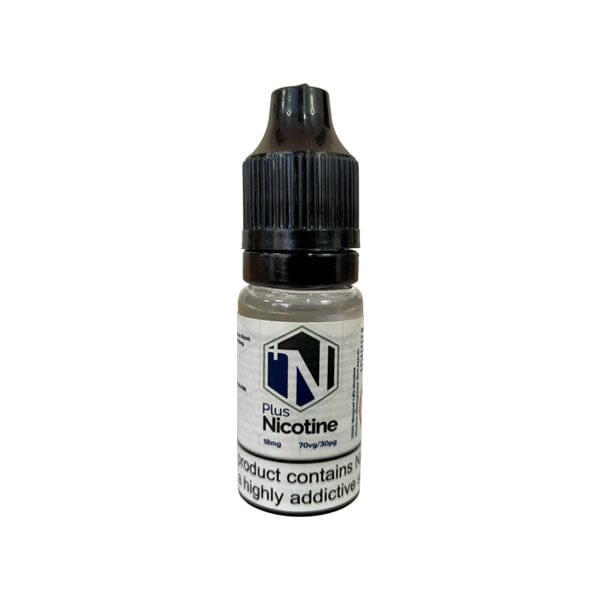 18mg Plus Nicotine Flavourless Nicotine Shot 10ml (70VG) E-liquids Plus Nicotine 