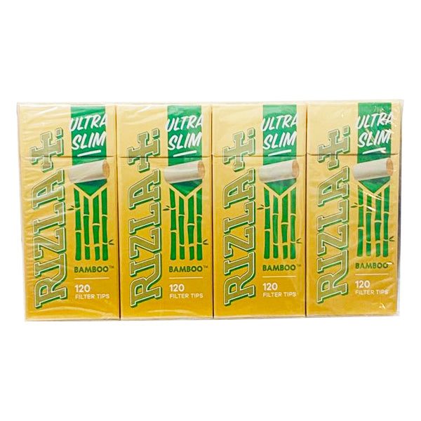 20 Pack Rizla Bamboo Ultra Slim Filter Tips Smoking Products Rizla 