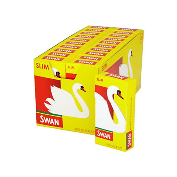 20 Swan Slim PreCut Filter Tips Smoking Products Swan 
