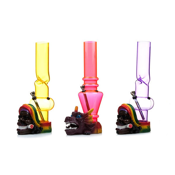 20cm Head Base Design Acrylic Bong - FAS Smoking Products Unbranded 