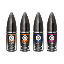 Load image into Gallery viewer, 20mg Riot Squad Black Edition Nic Salts 10ml (50VG/50PG) E-liquids Riot Squad 
