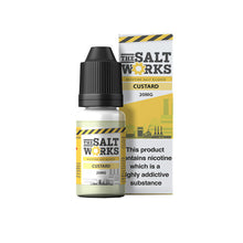 Load image into Gallery viewer, 20mg The Salt Works Nic Salts 10ml (50VG/50) E-liquids The Salt Works Custard Salt 
