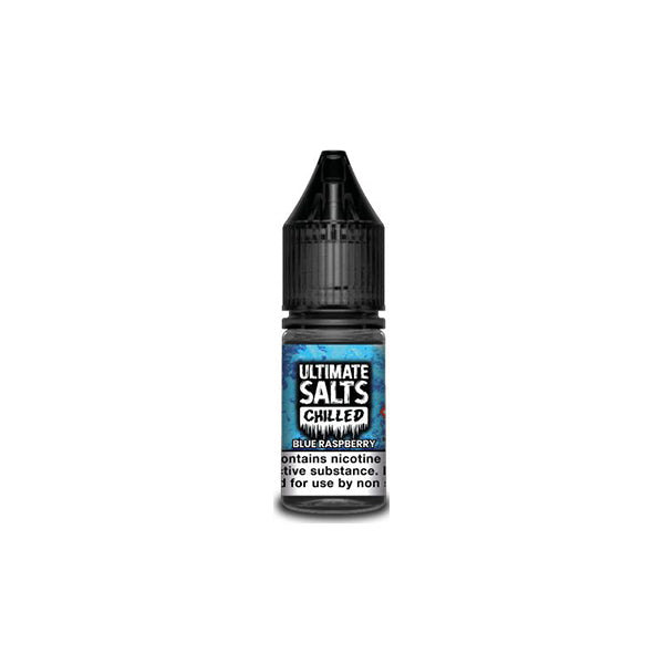 20MG Ultimate Puff Salts Chilled 10ML Flavoured Nic Salts (50VG/50PG) E-liquids Ultimate Puff Blue Raspberry 