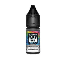 Load image into Gallery viewer, 20mg Ultimate Puff Salts On Ice 10ml Flavoured Nic Salts (50VG/50PG) E-liquids Ultimate Puff 
