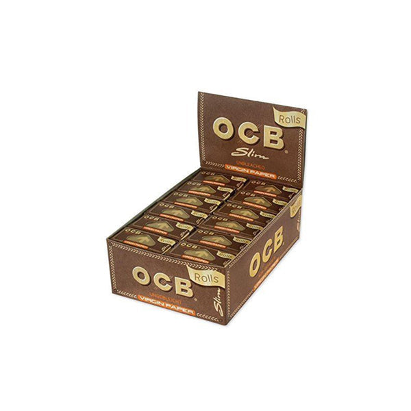 24 OCB Slim Virgin Rolls Smoking Products OCB 